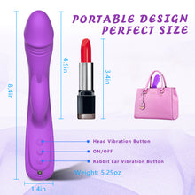 Load image into Gallery viewer, G Spot Vibrator Sex Toys,7 * 7 Vibrating Modes 8.4&#39;&#39; Vibrators Wand Adult Toys Anal Dildo,IPX7 Fully Waterproof
